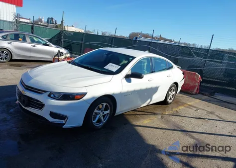 2016 Chevrolet Malibu Ls z USA, uszkodzony, nr VIN 1G1ZB5ST4GF312585